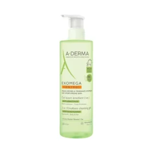 A-DERMA A Derma Exomega Cleansing Gel 2 in 1 Body and Hair 500ml