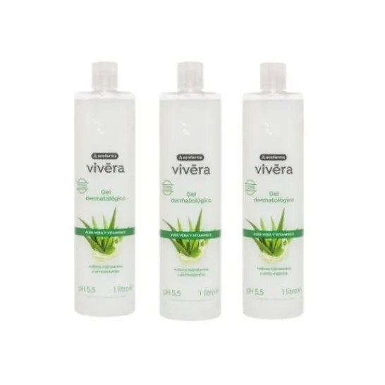 Vivera Acofar Aloe Vit e Gel 3x1L
