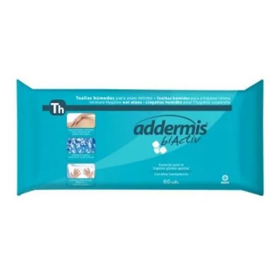 Addermis biActiv wipes 60 u.