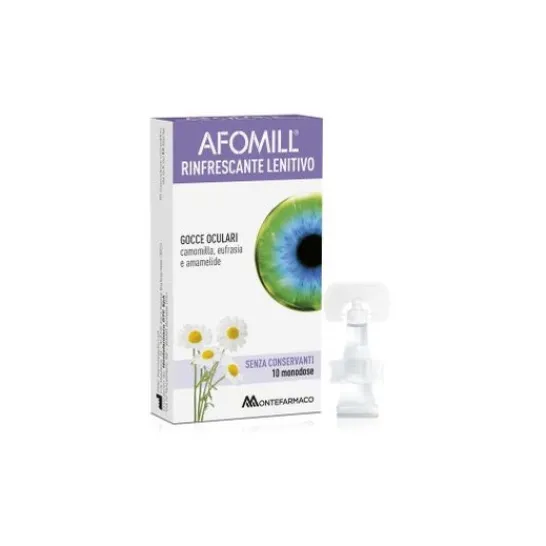 AFOMILL Gouttes Oculaires Rafraîchissantes Dose Uniq 10x0.5ml
