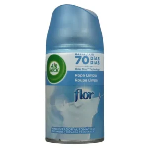 Air Wick Ambientador Automatico Ropa Limpia Flor Spray 250ml