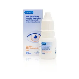 Alvita Moisturizing Drops with Hyaluronic Acid 10ml
