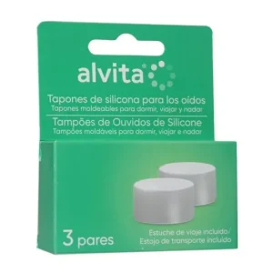 Alvita Tapones Oído Silicona 6uds