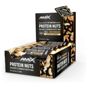 Amix Protein Nuts Bar Anacardo Coco 25x40g