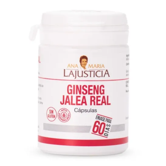 Ana Maria Lajusticia ginseng with royal jelly 60 caps.