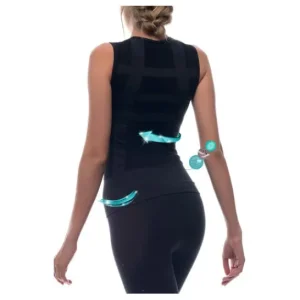 Anaissa Camiseta Deportiva Fibra Emana 3D Namasté Negro S-M 1ud