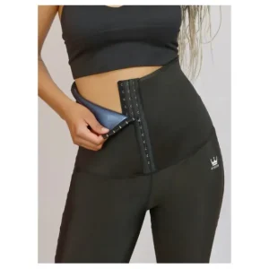 Anaissa Danna Legging Reductor Cierre con Corchetes Negro L 1ud