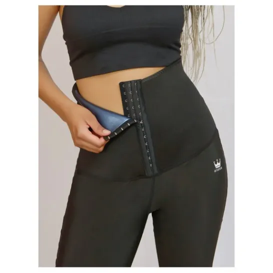 Anaissa Danna Legging Reductor Cierre con Corchetes Negro L 1ud