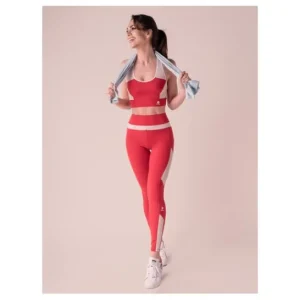 Anaissa Legging Deportivo Sabela Burgundy Talla M 1ud
