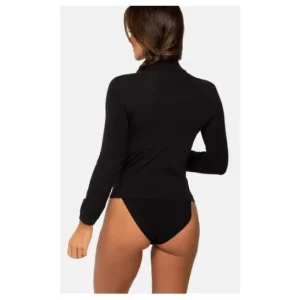 Anaissa Vera Camiseta Cuello Alto Emana 3D Negro S/M 1ud