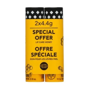 Apivita Duplo Lip Care Honey 2x4.4g