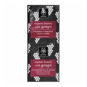 Apivita Express Beauty anti-wrinkle and grape firming mask 2x8ml