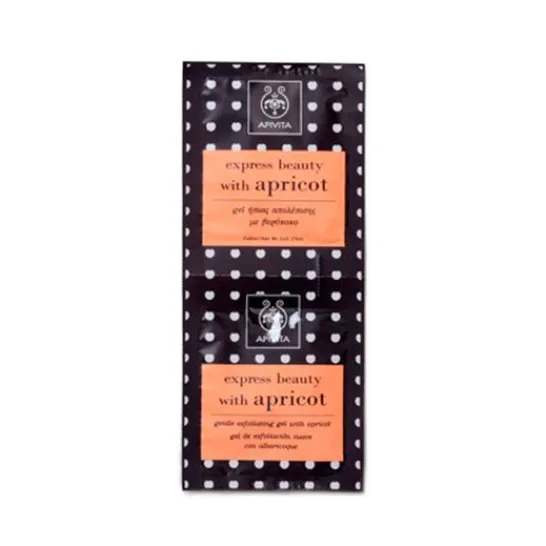 Apivita Express Beauty Apricot peel gel 2utsx8ml