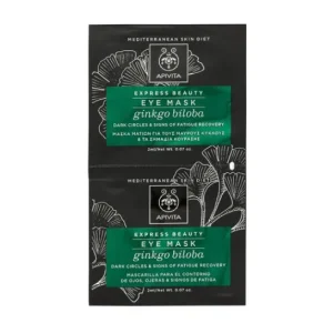 Apivita Express Beauty Mask dark circles under the eyes ginkgo biloba 2utsx2ml