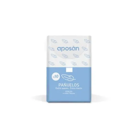 APOSAN Extra Soft Handkerchiefs 10 pieces