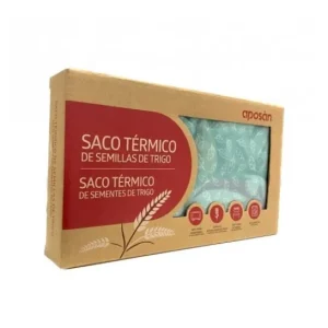 APOSAN Aposán Saco Térmico Semillas de Trigo Turquesa 1ud