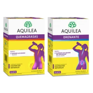 Aquilea Pack Quemagrasas 15 sticks + Drenante 15 sticks