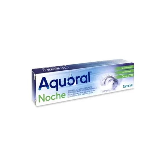 Aquoral night lubricant eye ointment 5g