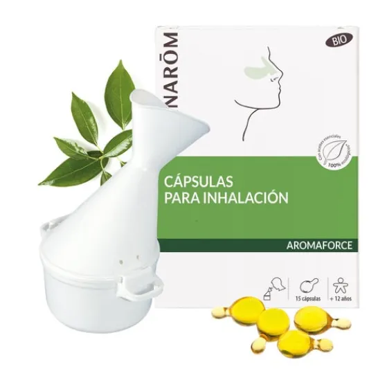 Pranarôm Aromaforce Set Inhalador + 15 Capsulas de Inhalacion