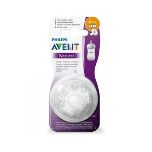Philips Avent Avent Natural Teat Fast Flow Teat 2 pieces
