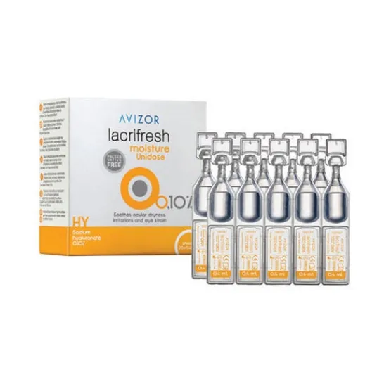 AVIZOR Lacrifresh Moisture Drops single dose 20 x 0.40ml
