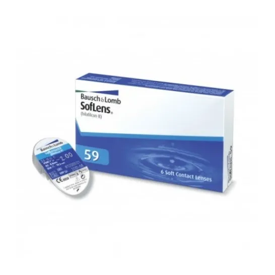 BAUSCH & LOMB SofLens 59 diopters -2
