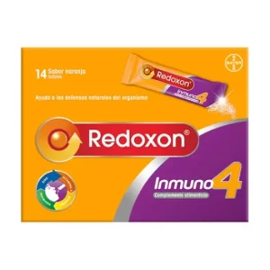 Redoxon Bayer ® Inmuno 4 immune support 14 sachets