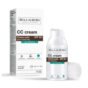 Bella Aurora CC Cream Oil Free Antimanchas SPF50 30ml