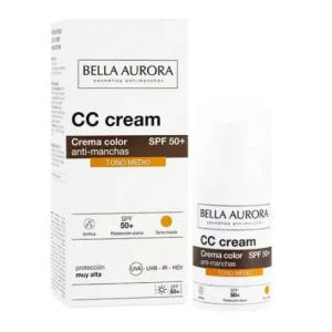 Bella Aurora CC Spf50+ Anti-spot Color Cream Medium Tone 30ml
