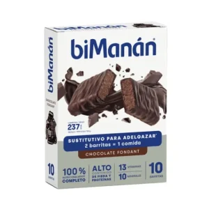 biManán® biManán™ Substitute chocolate fondant flavour 8 bars