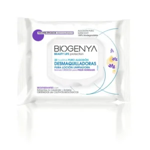 Disfarma Biogenya Oed Salviettine Struccanti In Cotone Latte Pelli Normali 20 Pezzi
