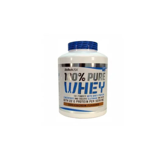 Biotech Uses 100% Pure Whey Vanilla Bag 1Kg