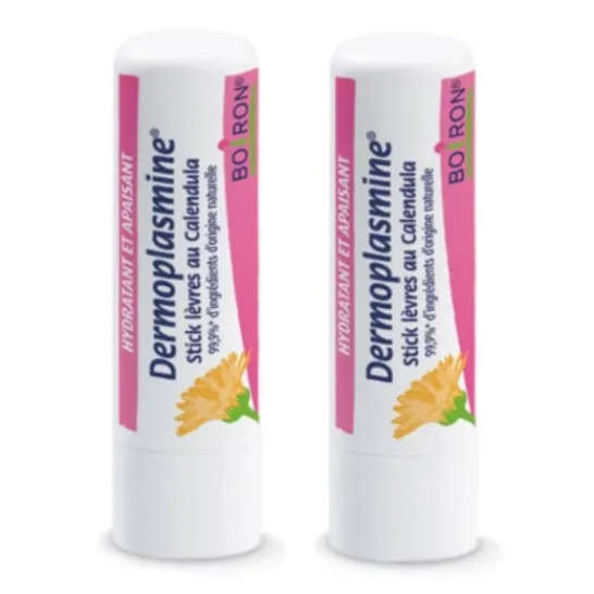 BOIRON Dermoplasmine Lip Balm 2x4g