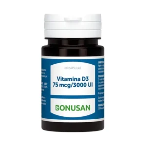 Bonusan Vitamin D3 75Mcg 60caps