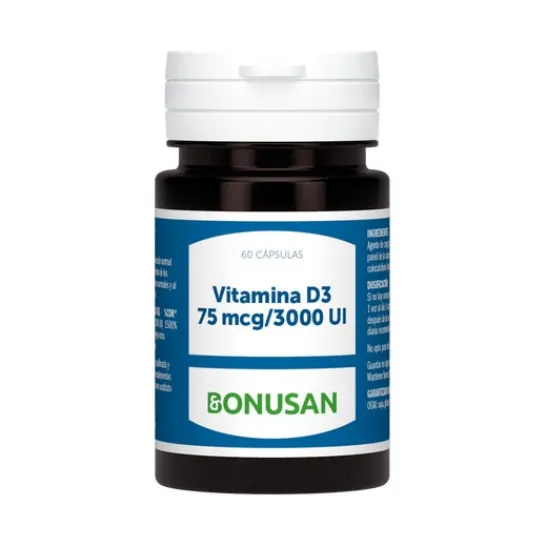 Bonusan Vitamin D3 75Mcg 60caps