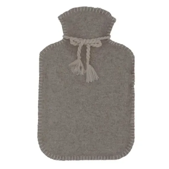 Calindoo Botella de Agua Caliente Gris Perla Pastel 2l 1ud