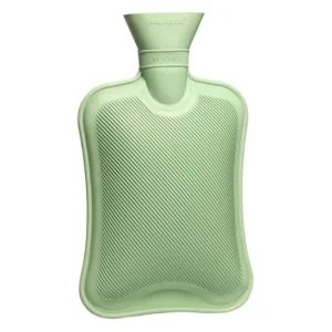 Calindoo Pastel Green Rubber Hot Water Bottle 2000ml