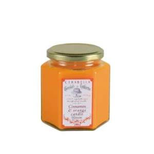 CERABELLA Vela Artesanal Cinnamon & Orange 300g
