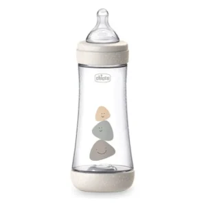 ARTSANA Chicco Baby Bottle Plastic T Silicone Perfect5 Neutral 4M+ Fast Flow 300ml