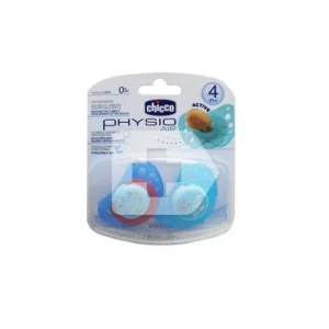 Chicco ™ physio silicone anatomical pacifier 4m+ blue 2uts