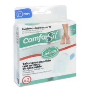 COMFORSIL Heel Pad Spur Offset Hole T-M 1 pair
