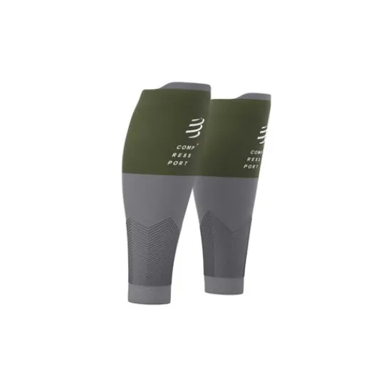 Compressport Gemelera Compresion R2V2 Size 3 Green Steel Grey 1 Par