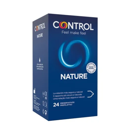 CONTROL Non Stop Preservativos 12 Unidades + Nature 12 Unidades