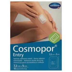 COSMOPOR Entry Aposito Esteril 7,2 X 5 Cm 10 U
