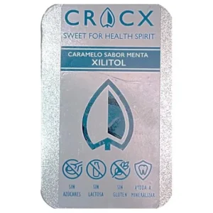 Cracx Caramelo Xilitol Menta 35g