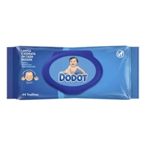 dodot Azul toallitas humedas bebé 64uts