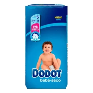 dodot Pañal Junior T5 (13-18kg) 58 uts.