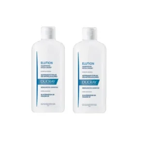 Ducray Elution Rebalancing Shampoo 2x400ml