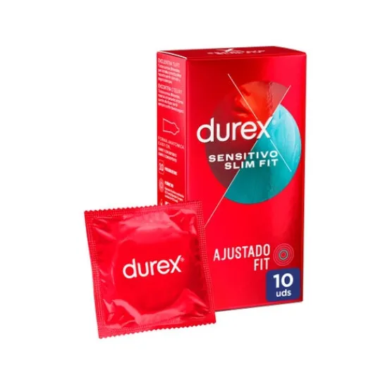 Durex Sensitive Slim Fit Condoms 10pcs