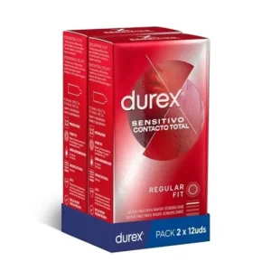 Durex ® Sensitive Total Contact 2x12 pcs
